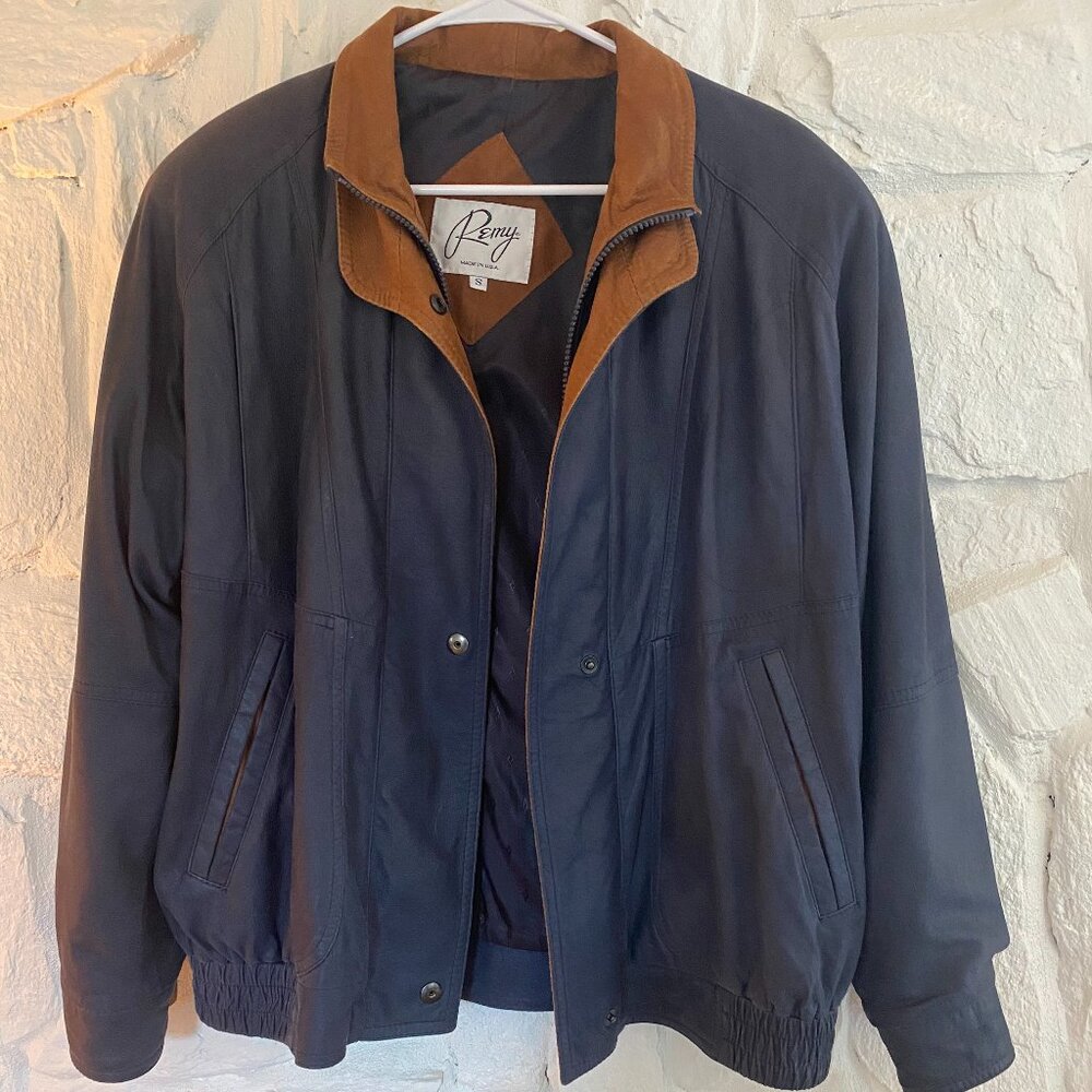 Vintage Remy Suede Leather Jacket